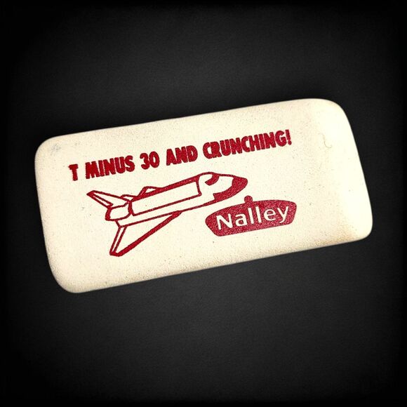 Nalley’s Orbits Space Shuttle Promo Desk Set 1980s Pencils Ruler Eraser NOS RARE - Picture 4 of 10